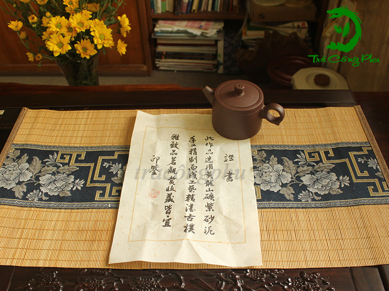 Ấm Tử Sa hán ngõa - ATS1242B